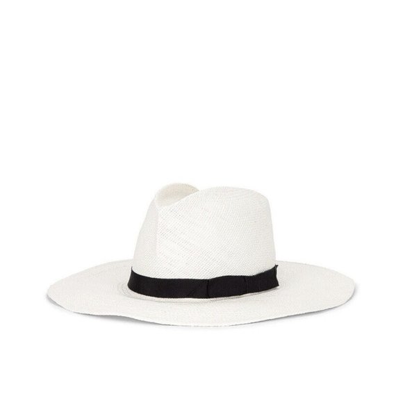 Gladys Tamez Millinery Jackie O Hat White Straw main image 5
